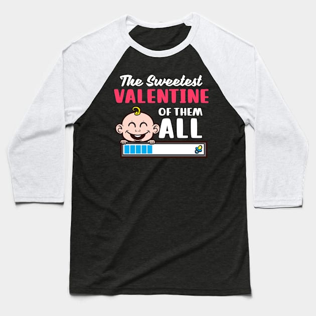 Pregnancy Announcement Shirt | Sweetest Valentine Of All Baseball T-Shirt by Gawkclothing